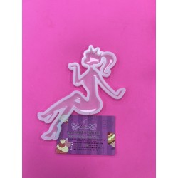 MOLDE SILICONA SILUETA BARBIE COMPLETA