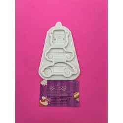 MOLDE 2 COCHES Y VAN