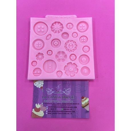 MOLDE 23 BOTONES KSD