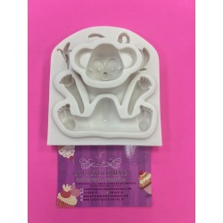 MOLDE SILICONA MONO 3D