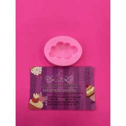 MOLDE SILICONA NUBE KAWAII