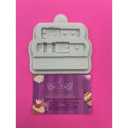 MOLDE SILICONA HEBILLAS Y CORREAS