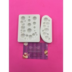 MOLDE SILICONA MARCOS BURBUJA GLOBOS