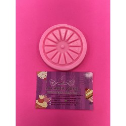 MOLDE SILICONA RUEDA CARRO