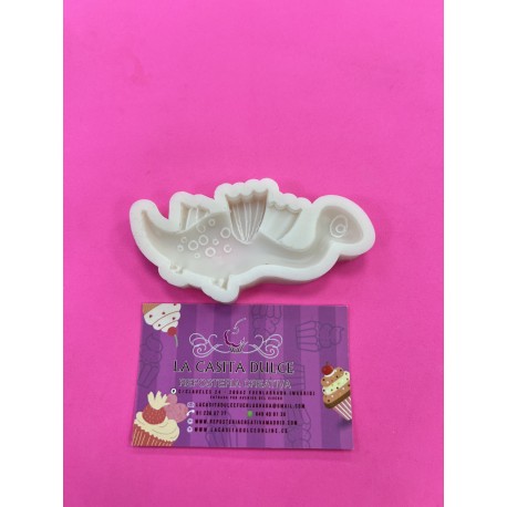 MOLDE DINOSAURIO PLESIOSAURIO CUTE 2