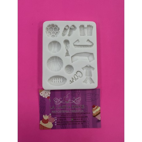 MOLDE SILICONA DIAS DE FUTBOL