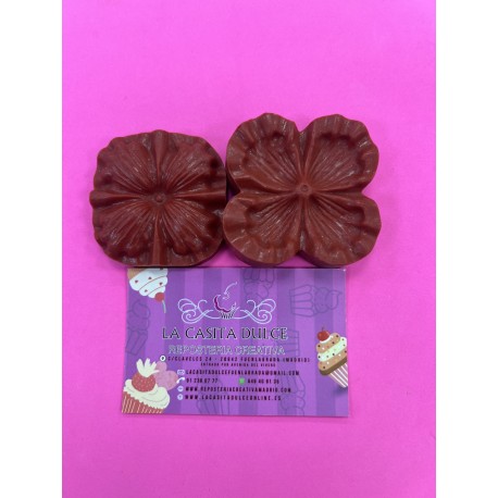 TEXTURIZADOR DOBLE FLOR 4 PETALOS GRANDE