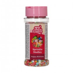 SPRINKLES HAPPY BIRTHDAY MEDLEY 65 GR FUNCAKES