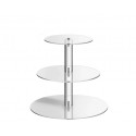 SET SOPORTE 3 BASES ENTREPISOS REUTILIZABLES PVC 15, 20 Y 25 CM
