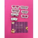 SET CORTADORES MINI GAFAS