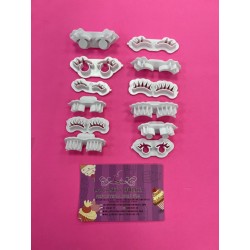 SET CORTADORES MINI OJOS Y PESTAÑAS