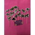 SET 15 TOPPER CARTON DINOSAURIOS REALISTAS