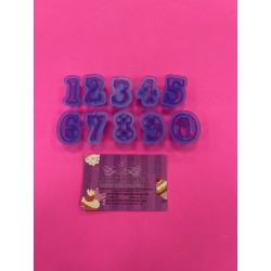 SET CORTADORES NUMEROS PEQUEÑOS CIRCUS