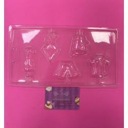 MOLDE PVC PIRULETAS VERANO