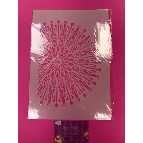 STENCIL MANDHALA LATERAL