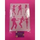 STENCIL 6 BAILARINES DISCO