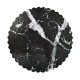 DISCO EXTRA FUERTE MARMOL NEGRO 20 CM ONDAS