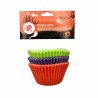 75 CAPSULAS CUPCAKE HALLOWEEN NARANJA MORADO VERDE PASTRY COLOURS