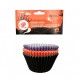 75 CAPSULAS CUPCAKE BRUJA NEGRO MORADO NARANJA PASTRY COLOURS