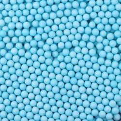 PERLAS AZUL MATE 7 MM BOTE