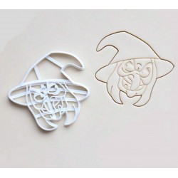 CORTADOR CON MARCADOR CARA BRUJA BLANCANIEVES