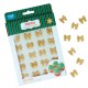 PACK 12 LAZOS DORADOS DECORACION AZUCAR PME