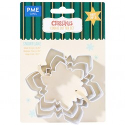 SET 3 CORTADORES COPOS DE NIEVE PME