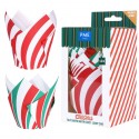 24 CAPSULAS MUFFINS CANDY CANE PME
