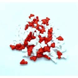 SPRINKLES GORROS NAVIDAD BLANCO Y ROJO BOTE