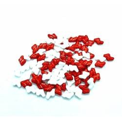 SPRINKLES CALCETINES NAVIDAD BLANCO Y ROJO BOTE