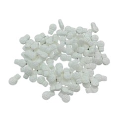 SPRINKLES MUÑECOS DE NIEVE BLANCOS 3D BOTE