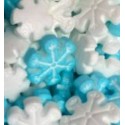 SPRINKLES COPOS DE NIEVE BLANCOS Y AZULES 3D BOTE