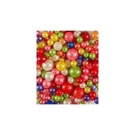 SPRINKLES PERLAS MIX COLORES ULTRA BRILLANTES BOTE