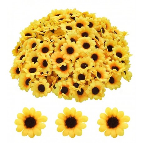 PACK 10 GIRASOLES PEQUEÑOS DECORACION