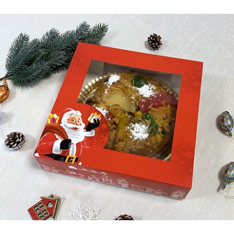 CAJA ROSCON PAPA NOEL 24 CM
