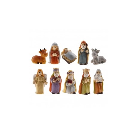 SET 9 FIGURAS ROSCON BELEN COMPLETO