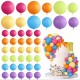 PACK 14 BOLAS O BURBUJAS TOPPER DECORACION MIX COLORES