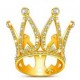 CORONA DORADA METALICA