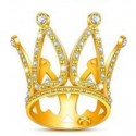 CORONA DORADA METALICA GIGANTE MODELO ALEATORIO