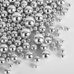 SPRINKLES PERLAS MIX PLATA ULTRA BRILLANTES BOTE