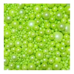 SPRINKLES PERLAS MIX VERDE ULTRA BRILLANTES BOTE