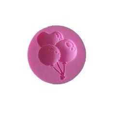 MOLDE SILICONA 3 GLOBOS 2D