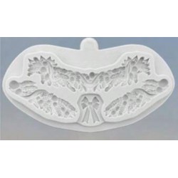 MOLDE SILICONA CENEFAS COLGANTES NAVIDAD