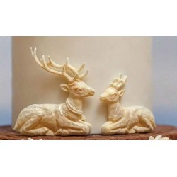 MOLDE SILICONA RENOS INVIERNO TUMBADOS