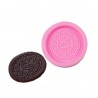 MOLDE SILICONA GALLETA OREO