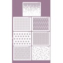 SET 7 STENCIL GRANDES MIX DECOR