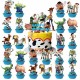 SET TOPPER TOY STORY DISNEY HAPPY BIRTHDAY TARTA Y CUPCAKES