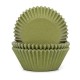 50 CAPSULAS CUPCAKE VERDE MUSGO HOUSE OF MARIE