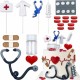 SET TOPPERS ENFERMERIA Y MEDICOS PVC