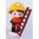 FIGURA PVC BOMBERO ESCALERA